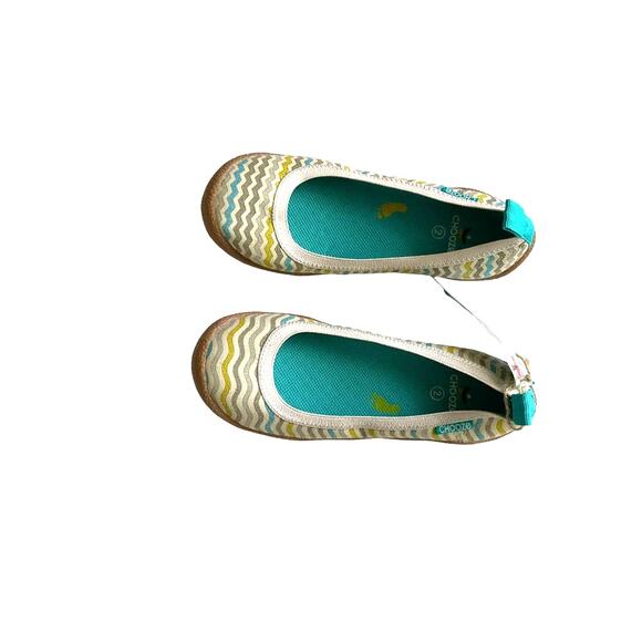 Chooze Shoes *Twirl Unwind* Flats Girls 2 Slip On - Picture 4 of 7